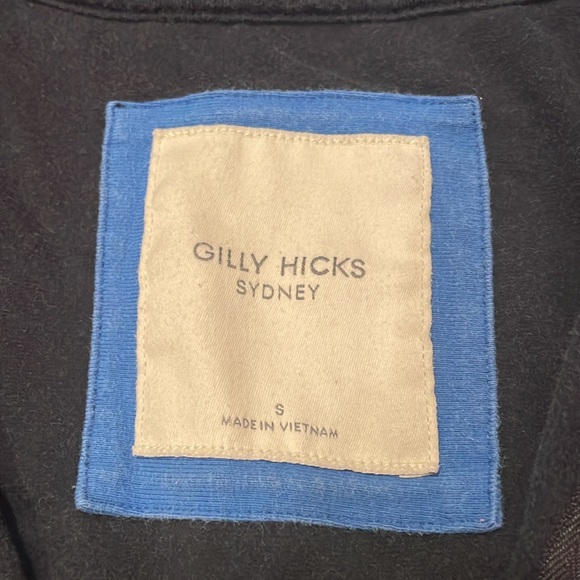 GILLY HICKS collared zip-up. Size S. EUC!! - Picture 2 of 3